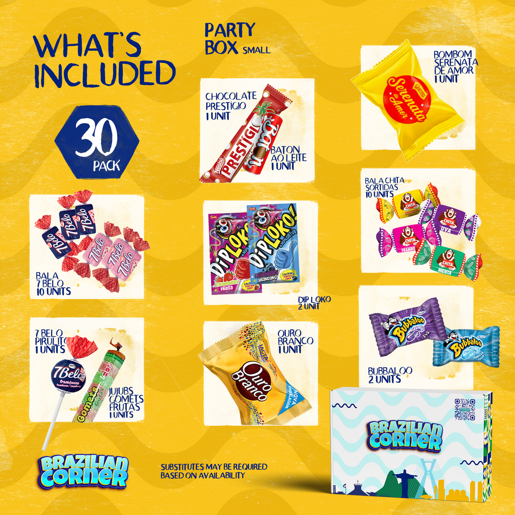 PARTY BOX Candy Variety Pack | Mixed Candies, Chocolates, Cookies & Gu