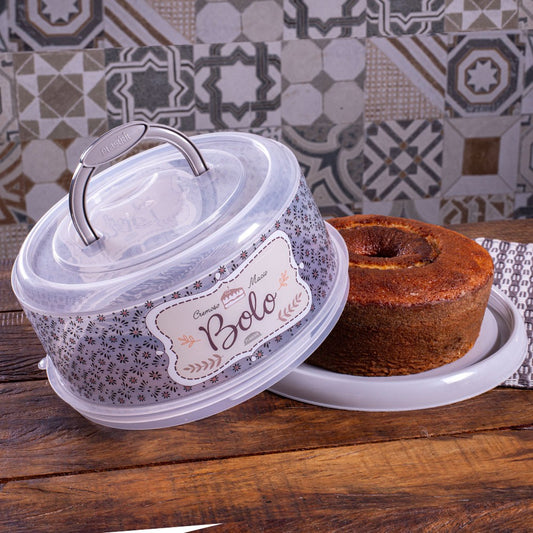 Cake Carrier with Lid and Handle, BPA-Free Cake Containers Cake Holder for 10 inch Plasutil