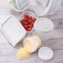 Food Container with Screw Lid 30.4 Fl oz Clic Plasutil | BPA-Free Plastic Meal Prep Set Plasutil 4646