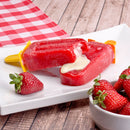 Children's ice cream Plastic Mold for Stuffed Palettes 4 units Plasutil | Multicolored Popsicle | BPA Free 6527