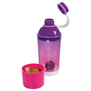 Shaker Bottle With Twist & Lock Protein Box Storage 20.28 Fl oz Fitness Plasutil | Leakproof Water Shaker Cup | BPA-Free 15836