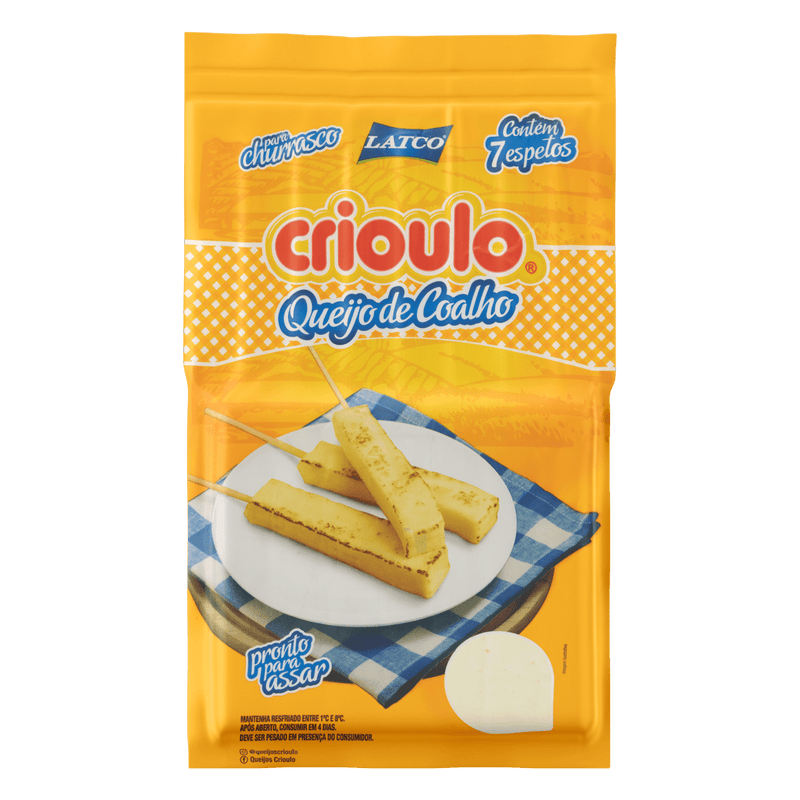 QUEIJO COALHO NO PALITO CRIOULO 420g