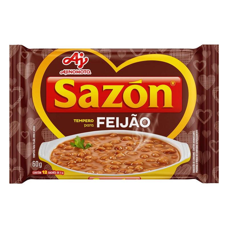 SAZON TEMPERO FEIJÃO 60G