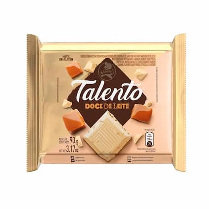 TALENTO BRANCO DOCE DE LEITE GAROTO - 85G Brazilian Corner