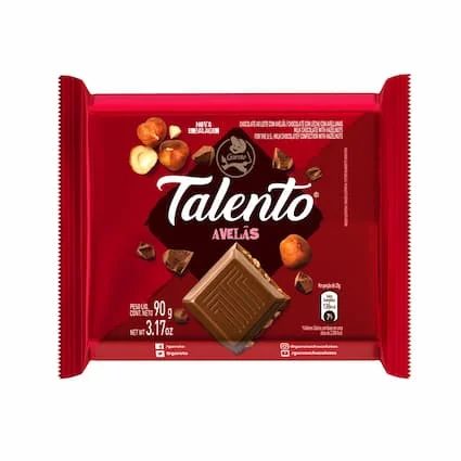 CHOCOLATE TALENTO AVELÃ GAROTO 90G