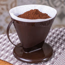Plasutil Coffee Storage Set | 3 Pieces | BPA Free Plastic Containers with Scoops and Filter Holder