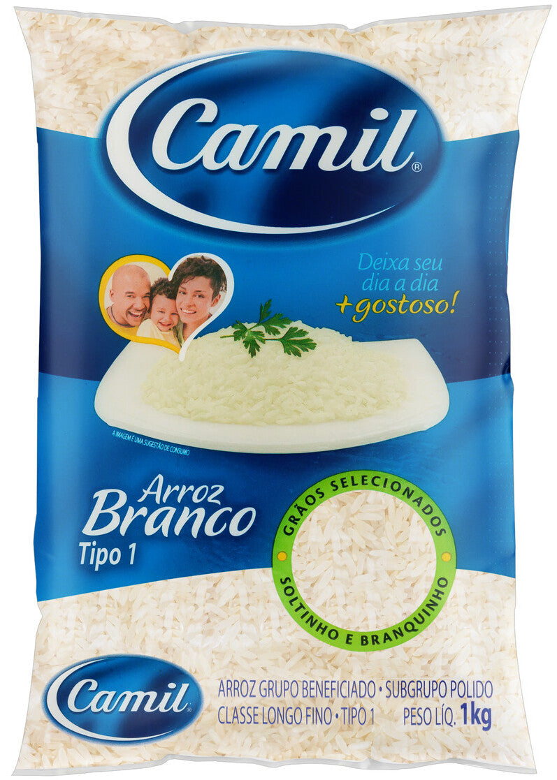 CAMIL ARROZ BRANCO 1KG