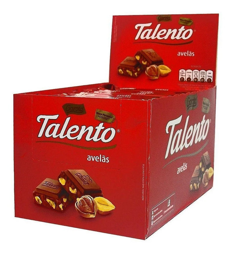 CHOCOLATE TALENTO AVELÃ GAROTO 90G