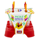 Children's ice cream mold Plasutil set of 6 | Multicolored Popsicle 300 ml | BPA Free