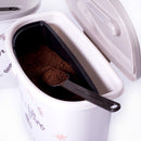 Plasutil Coffee Storage Set | 3 Pieces | BPA Free Plastic Containers with Scoops and Filter Holder