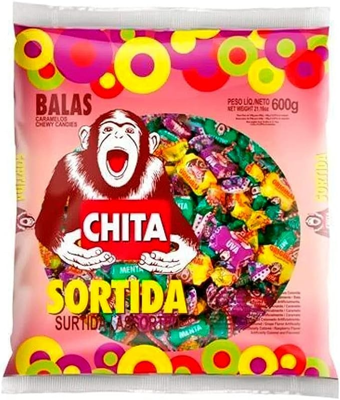 BALA CHITA SORTIDO BAG 600g Brazilian Corner