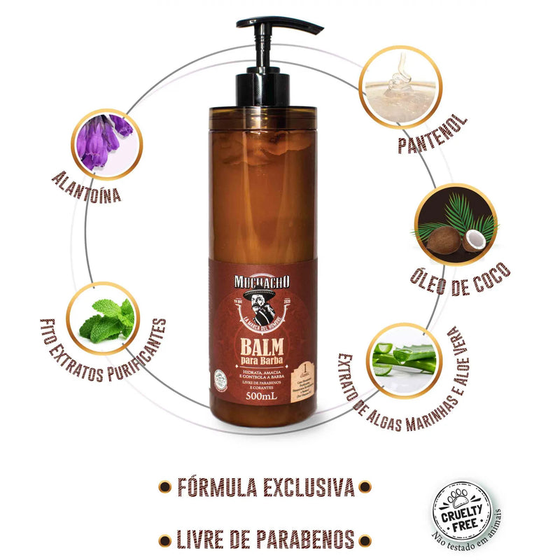 Bálsamo Muchacho para Barba Clásico - 500g