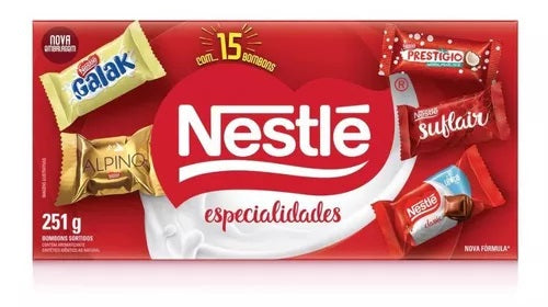 CAIXA BOMBOM ESPECIALIDADES 251G NESTLE