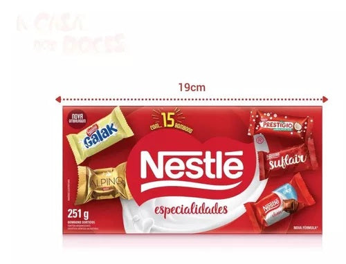 CAIXA BOMBOM ESPECIALIDADES 251G NESTLE