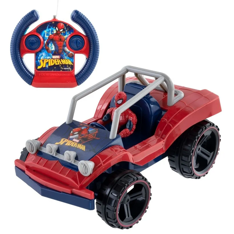 Carro Controle Remoto Homem-Aranha Buggy Hero