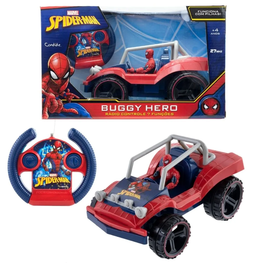 Carro control remoto spiderman on sale