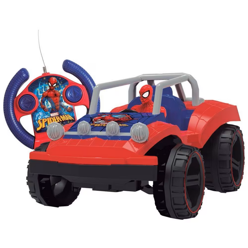 Carro Controle Remoto Homem-Aranha Buggy Hero