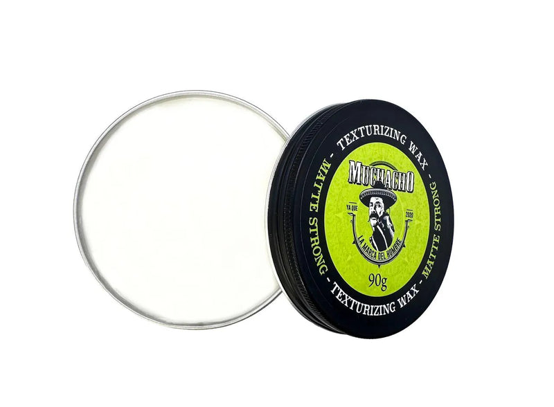 Muchacho Texturing Wax for Men - 3.17 oz | Strong Hold, Matte Finish, Frizz-Free
