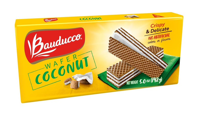 BISCOITO WAFER COCO 142G BAUDUCCO