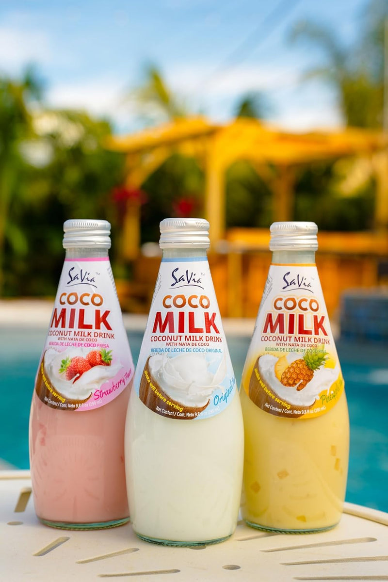 BEBIDA LECHE DE COCO SABORES DIVEROS SAVIA 