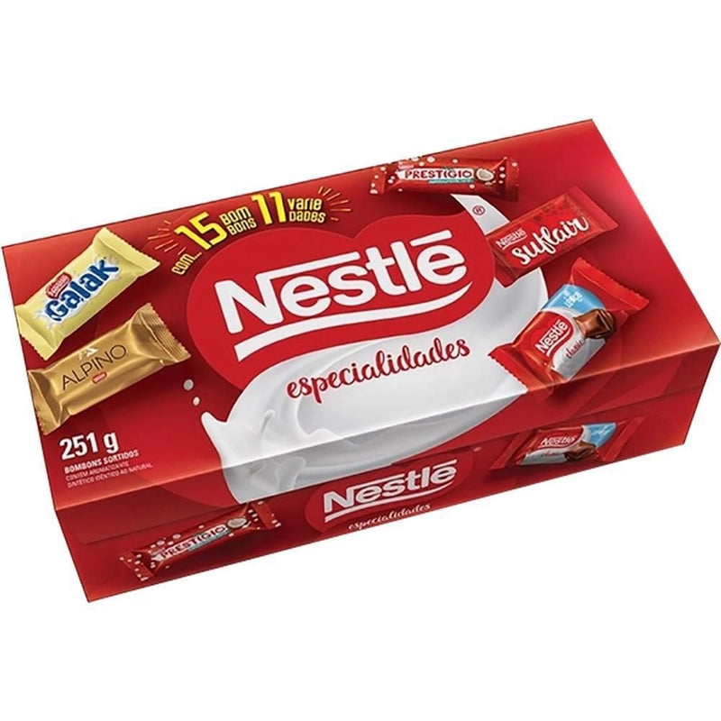 CAIXA BOMBOM ESPECIALIDADES 251G NESTLE