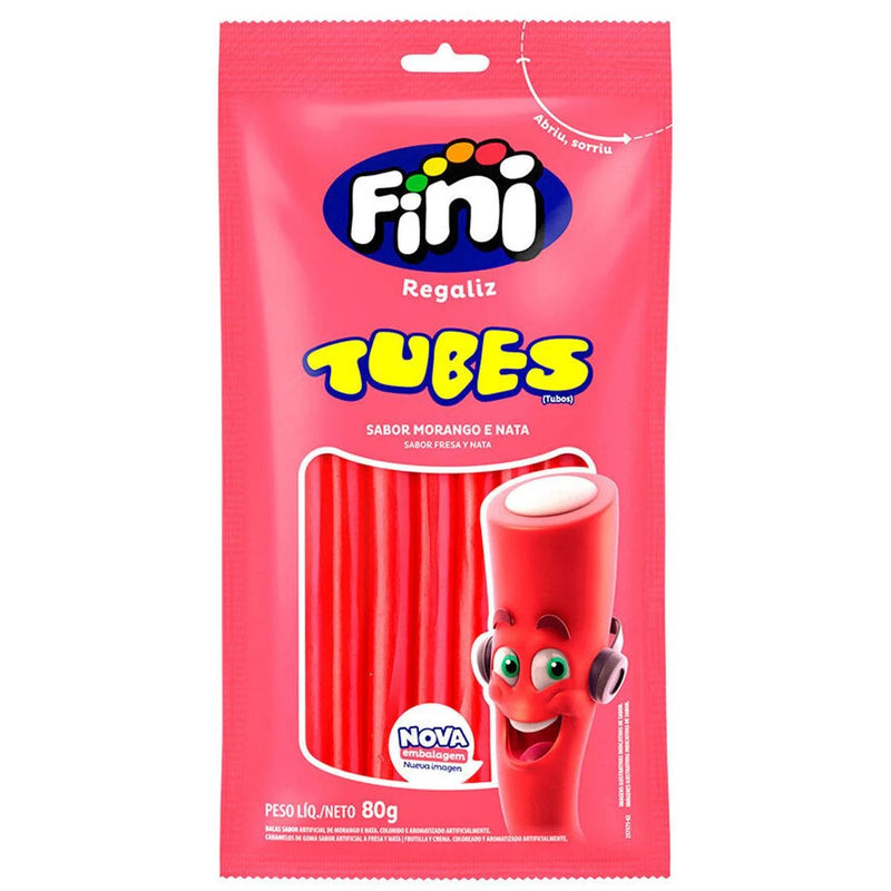 FINI TUBES MORANGO 80G