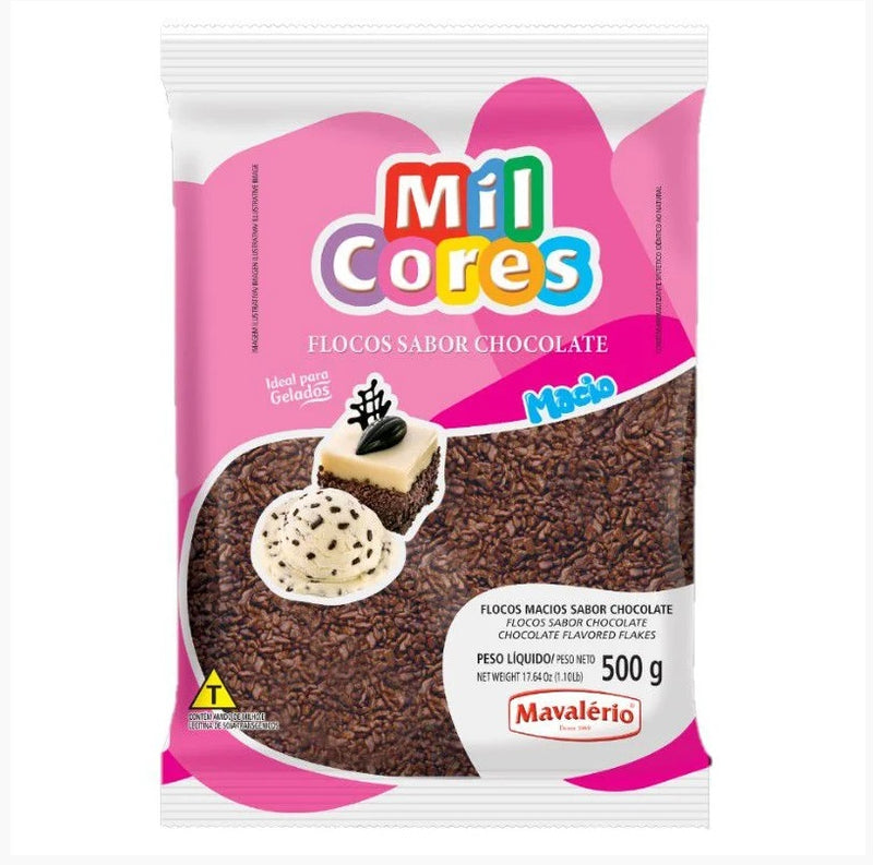 MIL CORES CHOCOLATE GRANULADO GOURMET MACIO 500G