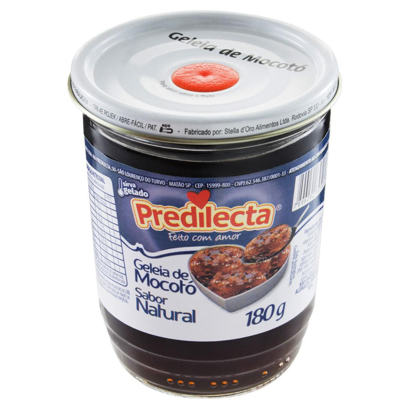 GELEIA DE MOCOTO NATURAL 180G PREDILECTA