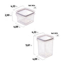 Plasutil 10 Piece Airtight Food Storage Container Set with Lids | BPA Free