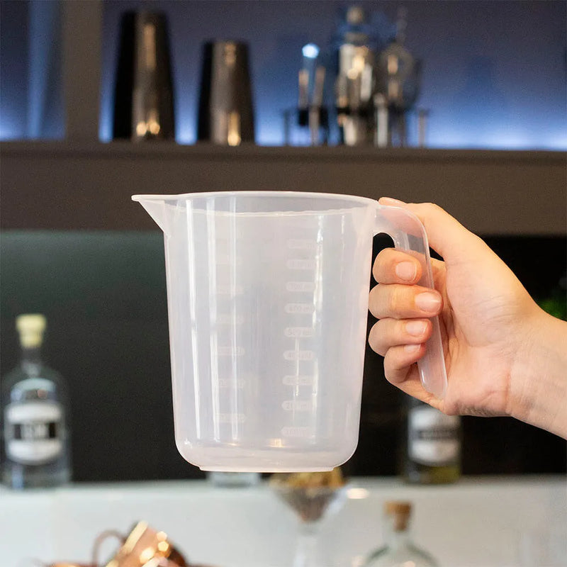 Plastic Graduated Measuring and Mixing Pitcher 1 Liter Plasutil | Pouring Cups, Measure & Mix Paint, Resin, Epoxy, Kitchen Cooking Baking Ingredients | BPA-Free 350