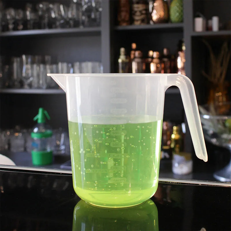 Plastic Graduated Measuring and Mixing Pitcher 1 Liter Plasutil | Pouring Cups, Measure & Mix Paint, Resin, Epoxy, Kitchen Cooking Baking Ingredients | BPA-Free 350