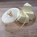 Plasutil Vintage Cake Tray with Lid and Cheese Storage Container | 2 Pieces | BPA Free