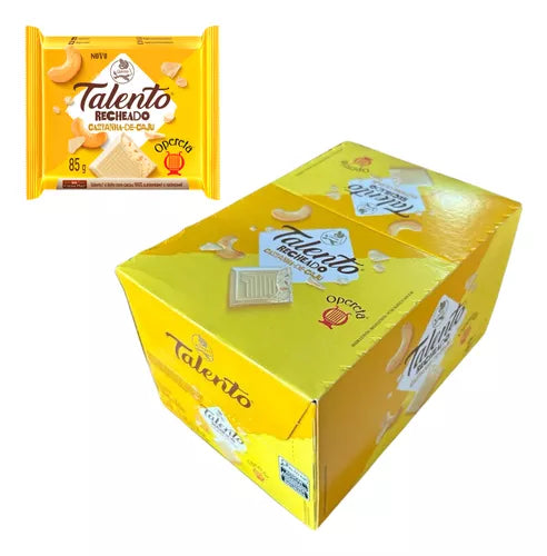 CHOCOLATE TALENTO CASTANHA DE CAJÚ GAROTO 90G