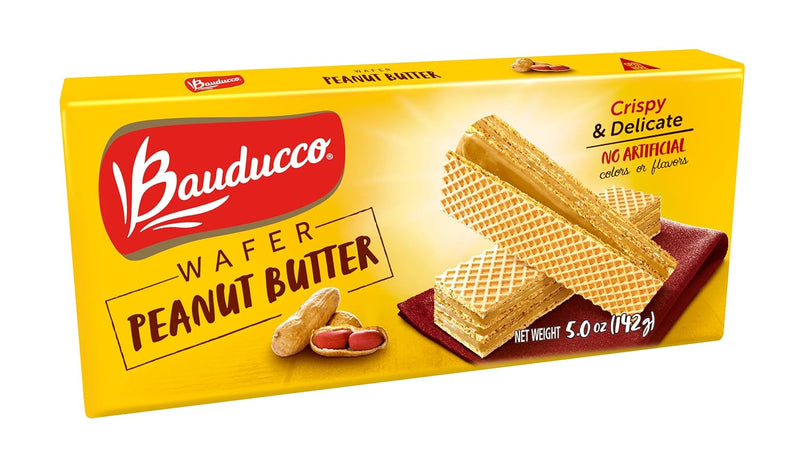 BISCOITO WAFER MORANGO 142G BAUDUCCO