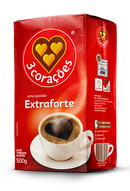 CAFE 3 CORAÇÕES EXTRA-FORTE 500G