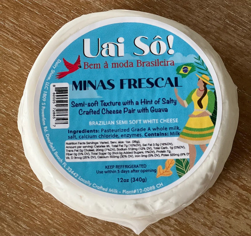 Queijo Minas Frescal 340g Uai So!