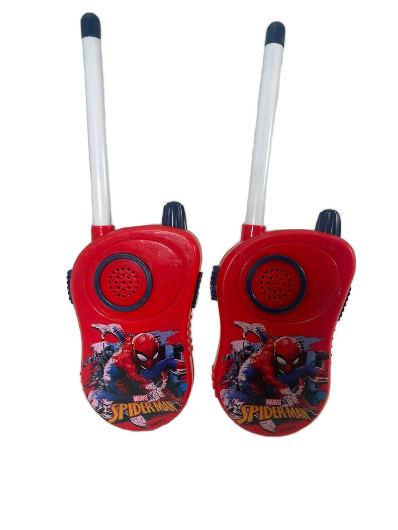 Walkie Talkie Spiderman 2 Unidades