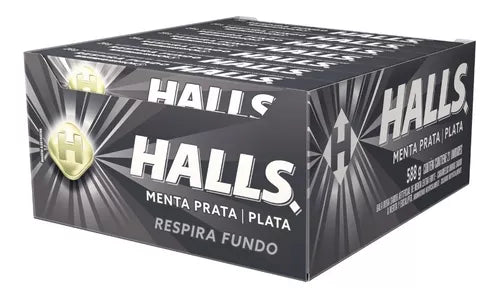 DROPS HALLS MENTA CAIXA 21 UNIDADES 588G