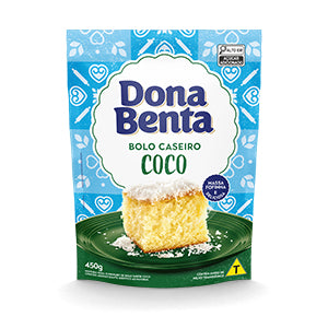 MISTURA BOLO CASEIRO 450G DONA BENTA COCO