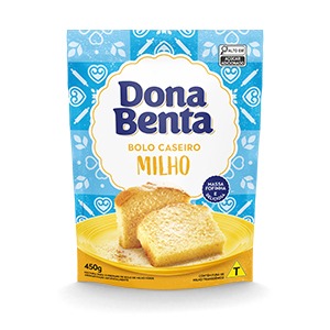 MISTURA BOLO CASEIRO 450G DONA BENTA MILHO