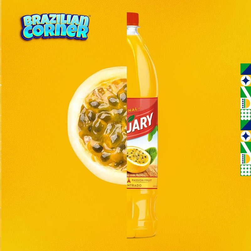 Maguary Passion Fruit Concentrate Juice 16.9 fl oz with 2 Quart BPA-Free Pitcher and Lid