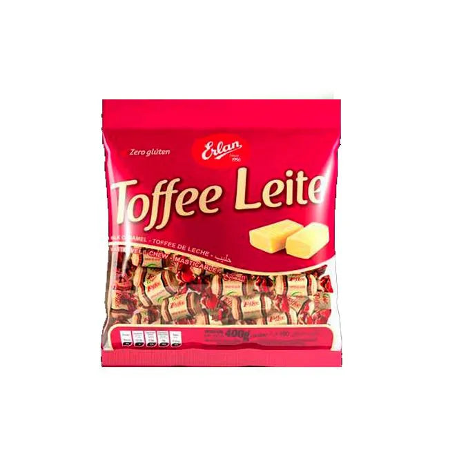 BALA MASTIGÁVEL TOFFEE LEITE 400G Brazilian Corner