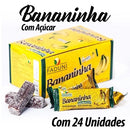 Creamy Banana Candy Bar | 24 Count 1.05oz (30g) | Vegan, Gluten-Free Bananinha Cremosa