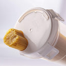 Spaghetti Noodle Container with Portion Measuring Lid Plasutil | Tall Plastic Food Storage Container | BPA-Free 6539